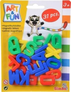 Simba Art & Fun Magnetbuchstaben, Groß -Spielzeugladen 1904713 02
