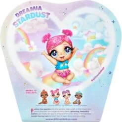 Glitter Babyz Doll - Dreamia Stardust (Pink/Rainbow) -Spielzeugladen 19459287 04