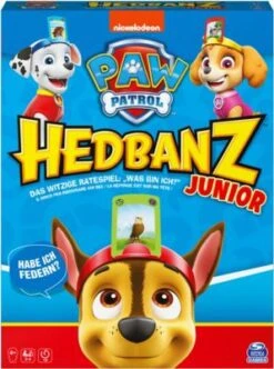 Hedbanz Junior – Paw Patrol, Das Witzige Ratespiel Für 2-4 Fellfreunde Ab 4 Jahren