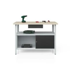 Werkbank Mit Schublade Grau -Spielzeugladen 19872885 04