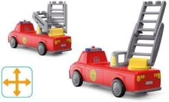 Toddys By Siku 0124 Harry Helpy Feuerwehrauto Mit Ausziehbarer Leiter -Spielzeugladen 19925883 04