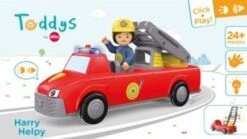Toddys By Siku 0124 Harry Helpy Feuerwehrauto Mit Ausziehbarer Leiter -Spielzeugladen 19925883 06