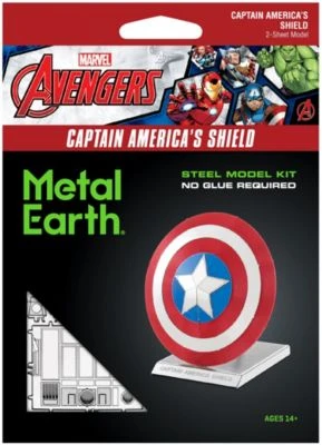 Metal Earth: Marvel Avenger Captain America Shield 2 Metal Earth: Marvel Avenger Captain America Shield – Bild 2