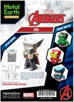 Metal Earth: Marvel Avengers Thor Mini 7 Metal Earth: Marvel Avengers Thor Mini -Spielzeugladen 20016822 04