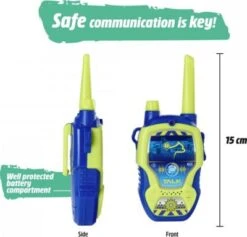 Dickie Toys Walkie Talkie Police -Spielzeugladen 20313343 05