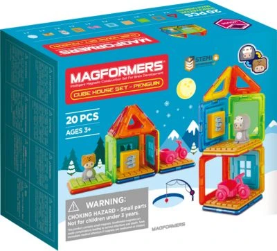 Magformers Cube House Penguin 1 Magformers Cube House Penguin