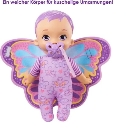 My Garden Baby Mein Schmuse Schmetterlings-Baby (lilafarbenes Haar) 2 My Garden Baby Mein Schmuse Schmetterlings-Baby (lilafarbenes Haar) – Bild 2
