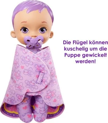 My Garden Baby Mein Schmuse Schmetterlings-Baby (lilafarbenes Haar) 3 My Garden Baby Mein Schmuse Schmetterlings-Baby (lilafarbenes Haar) – Bild 3