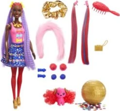 Barbie Color Reveal Hair Feature Spielset - Bows