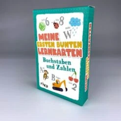 Riva Verlag Meine Ersten Bunten Lernkarten - Buchstaben Und Zahlen -Spielzeugladen 20935974 03