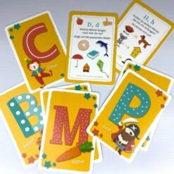 Riva Verlag Meine Ersten Bunten Lernkarten - Buchstaben Und Zahlen -Spielzeugladen 20935974 06