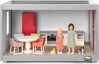 Lundby Puppenhaus Starter-Set, Komplett 2 Lundby Puppenhaus Starter-Set, Komplett – Bild 2