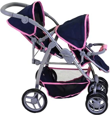 KNORRTOYS.COM Zwillingspuppenwagen Milo - "Magic Unicorn" 4 KNORRTOYS.COM Zwillingspuppenwagen Milo - "Magic Unicorn" – Bild 4