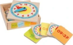 Goki Lernuhr Im Holzkasten