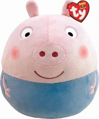 George Pig - Peppa Pig - Squish A Boo 35cm 1 George Pig - Peppa Pig - Squish A Boo 35cm
