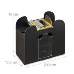 Relaxdays Elektrische Kartenmischmaschine 6 Decks -Spielzeugladen 22245829 04