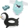 Heless Puppen-Pinguin-Schwimmset, Gr. 35-45 Cm