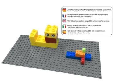 Katara Grundbauplatte 1672-Parent32, In Verschiedenen Farben, Kompatibel Mit Sluban, Papimax, Q-Bricks Und Mehr 32x32 Bunt Sets 2 Katara Grundbauplatte 1672-Parent32, In Verschiedenen Farben, Kompatibel Mit Sluban, Papimax, Q-Bricks Und Mehr 32x32 Bunt Sets – Bild 2
