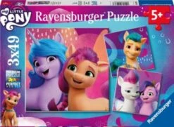 Ravensburger Kinderpuzzle 05236 - My Little Pony Movie - 3x49 Teile Puzzle Für Kinder Ab 5 Jahren