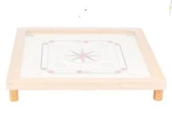 UBERGAMES Karromspiel Carrom-Füßchen Zum Unterstellen - 4 Stück - 5 X 3cm -Spielzeugladen 22548030 03