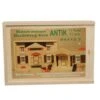 Holzspielzeug Baukasten Antik 71 Teile