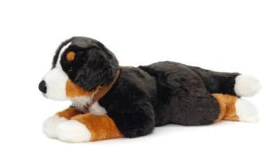 UNI-TOYS® Berner Sennenhund Mit Geschirr, Liegend - 62 Cm (Länge) - Plüsch-Hund - Plüschtier Kuscheltiere 2 UNI-TOYS® Berner Sennenhund Mit Geschirr, Liegend - 62 Cm (Länge) - Plüsch-Hund - Plüschtier Kuscheltiere – Bild 2
