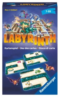 Ravensburger® - Labyrinth Kartenspiel 20849 - Der Familienklassiker Für 2 - 6 Spieler - Spiel Für Kinder Ab 7 Jahren 1 Ravensburger® - Labyrinth Kartenspiel 20849 - Der Familienklassiker Für 2 - 6 Spieler - Spiel Für Kinder Ab 7 Jahren