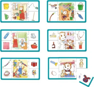 Schmidt Spiele Bobo Siebenschläfer: Was Gehört Wozu 2 Schmidt Spiele Bobo Siebenschläfer: Was Gehört Wozu – Bild 2