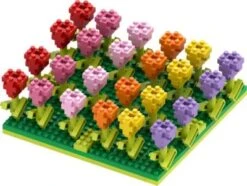 BRIXIES 3D-Bausatz Tulpenfeld, 385 Ministeine, Inkl. Aufbauanleitung, Geschenkbox 5 BRIXIES 3D-Bausatz Tulpenfeld, 385 Ministeine, Inkl. Aufbauanleitung, Geschenkbox -Spielzeugladen 22911115 03