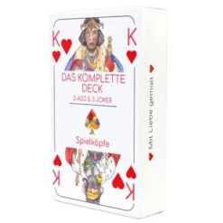 Spielköpfe Spielkarten - Das Komplette Deck - Das Gendergerechte Kartenspiel