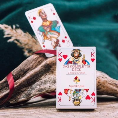 Spielköpfe Spielkarten - Das Komplette Deck - Das Gendergerechte Kartenspiel 2 Spielköpfe Spielkarten - Das Komplette Deck - Das Gendergerechte Kartenspiel – Bild 2