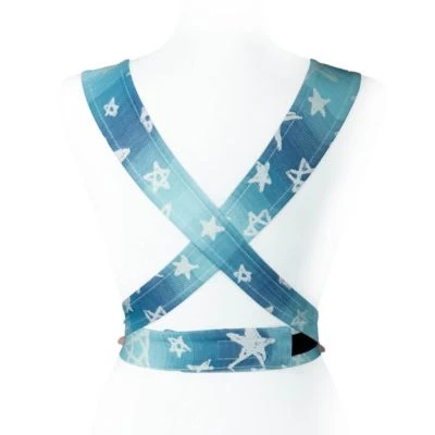 Hoppediz Puppentrage Singapur Blue 3 Hoppediz Puppentrage Singapur Blue – Bild 3