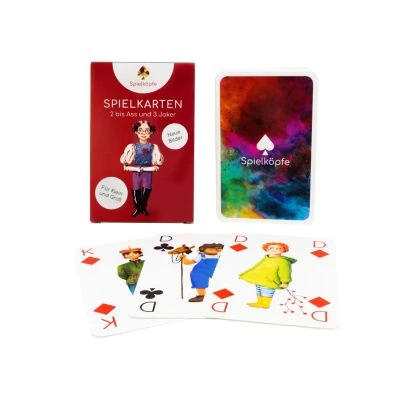 Spielköpfe Spielkarten - Kinderkarten - Das Gendergerechte Kartendeck 1 Spielköpfe Spielkarten - Kinderkarten - Das Gendergerechte Kartendeck