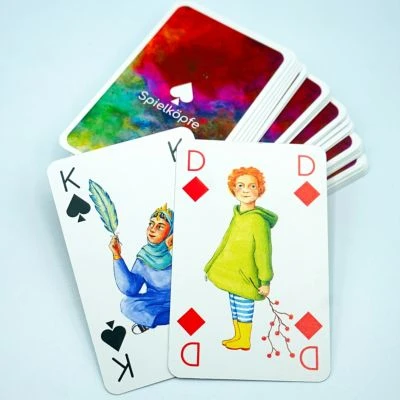 Spielköpfe Spielkarten - Kinderkarten - Das Gendergerechte Kartendeck 2 Spielköpfe Spielkarten - Kinderkarten - Das Gendergerechte Kartendeck – Bild 2