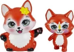 Enchantimals Felicity Fox Und Kleine Schwester (ca. 15 Cm Und Ca. 10 Cm) Und 2 Tierfiguren -Spielzeugladen 23157672 03