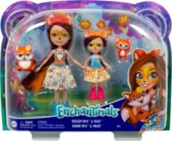 Enchantimals Felicity Fox Und Kleine Schwester (ca. 15 Cm Und Ca. 10 Cm) Und 2 Tierfiguren -Spielzeugladen 23157672 06