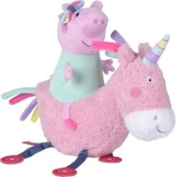 SIMBA Peppa Pig Plüsch Peppa Mit Einhorn