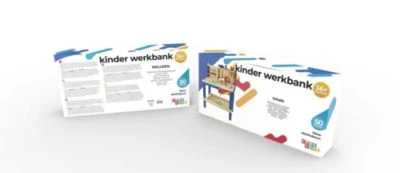 LEO & EMMA Werkbank Holz Kinderwerkbank Mit Werkzeug Aus Holz, Blau Lackiert, 50tlg 5 LEO & EMMA Werkbank Holz Kinderwerkbank Mit Werkzeug Aus Holz, Blau Lackiert, 50tlg – Bild 5