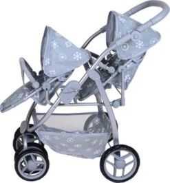 KNORRTOYS.COM Zwillingspuppenwagen Milo - Royal Grey 8 KNORRTOYS.COM Zwillingspuppenwagen Milo - Royal Grey -Spielzeugladen 24146997 03
