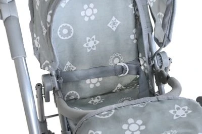 KNORRTOYS.COM Zwillingspuppenwagen Milo - Royal Grey 6 KNORRTOYS.COM Zwillingspuppenwagen Milo - Royal Grey – Bild 6