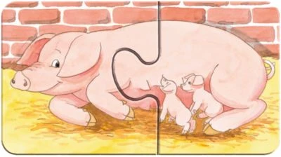 Ravensburger 9er Set Puzzle, Je 2 Teile, 18x 10 Cm, Auf Dem Bauernhof 2 Ravensburger 9er Set Puzzle, Je 2 Teile, 18x 10 Cm, Auf Dem Bauernhof – Bild 2