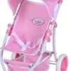KNORRTOYS.COM Puppenbuggy Jogger Lio - Princess White Rose