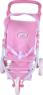 KNORRTOYS.COM Puppenbuggy Jogger Lio - Princess White Rose 3 KNORRTOYS.COM Puppenbuggy Jogger Lio - Princess White Rose – Bild 3