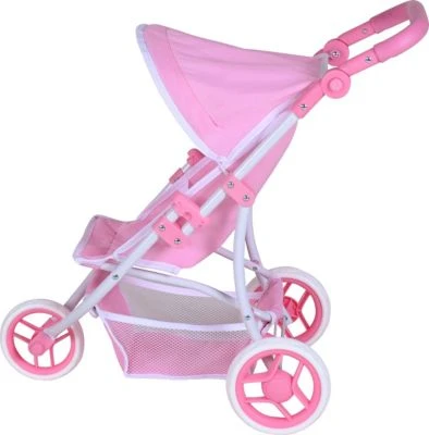 KNORRTOYS.COM Puppenbuggy Jogger Lio - Princess White Rose 5 KNORRTOYS.COM Puppenbuggy Jogger Lio - Princess White Rose – Bild 5