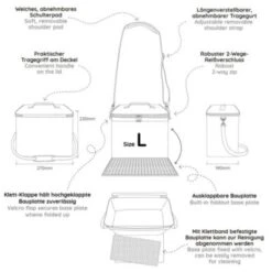 Fantifant Baustein-Tasche Für Große Klemmbausteine Z.B. Lego Duplo Tasche In L Oder XL -Spielzeugladen 24341961 05