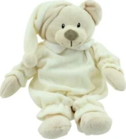 Sweety-Toys 90235 Kuschelbär Sleepy Beige, 31 Cm