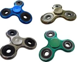Trends4cents Fidget Spinner Metallic Look