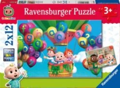 Ravensburger Kinderpuzzle 05628 - Lernen Und Spielen - 2x12 Teile Cocomelon Puzzle