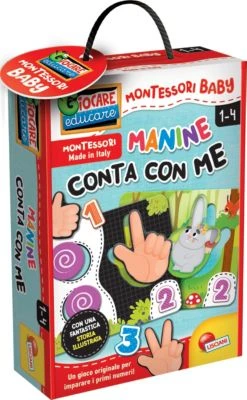 Lisciani Montessori Babyhände Zähle Mit Mir