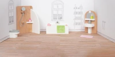 Goki Puppenmöbel Style, Badezimmer 2 Goki Puppenmöbel Style, Badezimmer – Bild 2